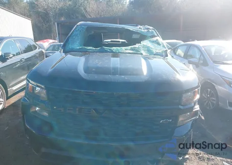 2022 Chevrolet Silverado 1500 Ltd 2Wd Short Bed Custom z USA, uszkodzony, nr VIN 1GCPWBEK8NZ165445